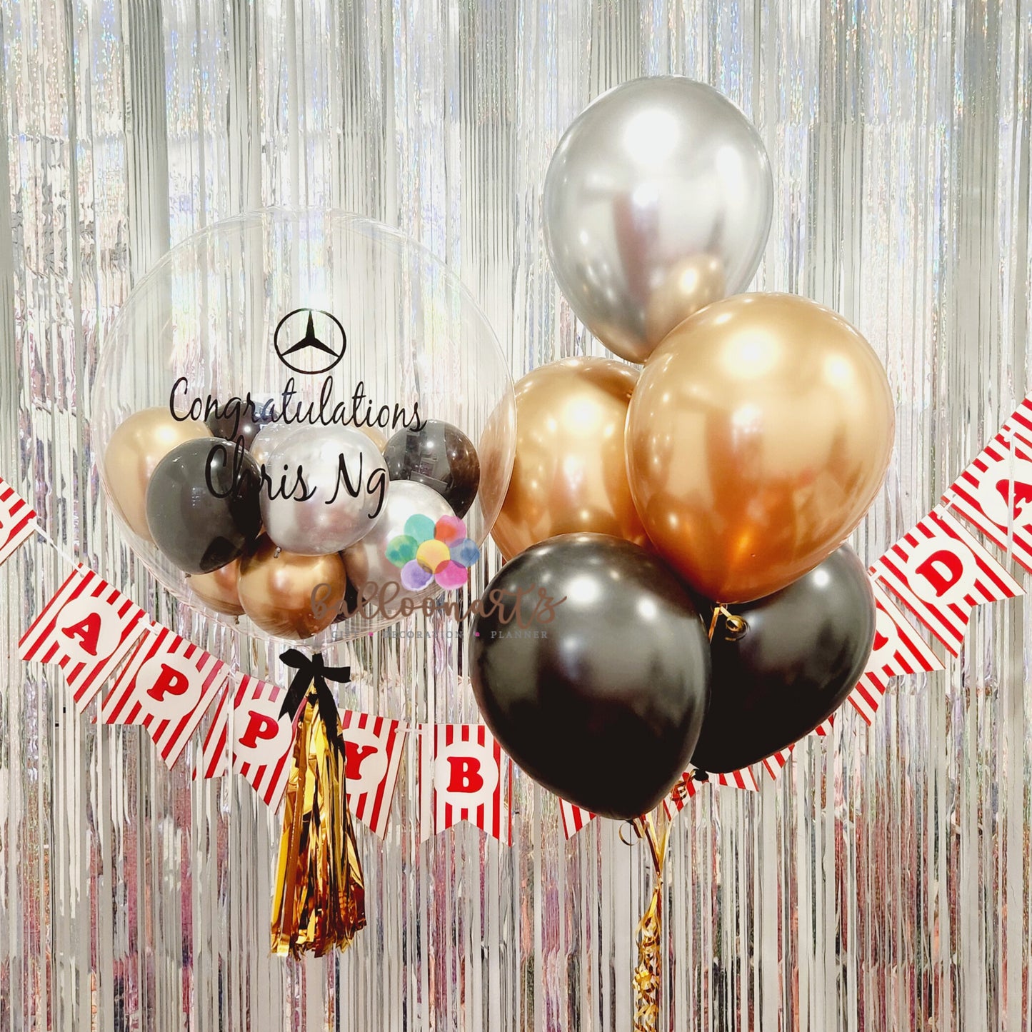 24“ CHROME BUBBLE BALLOON