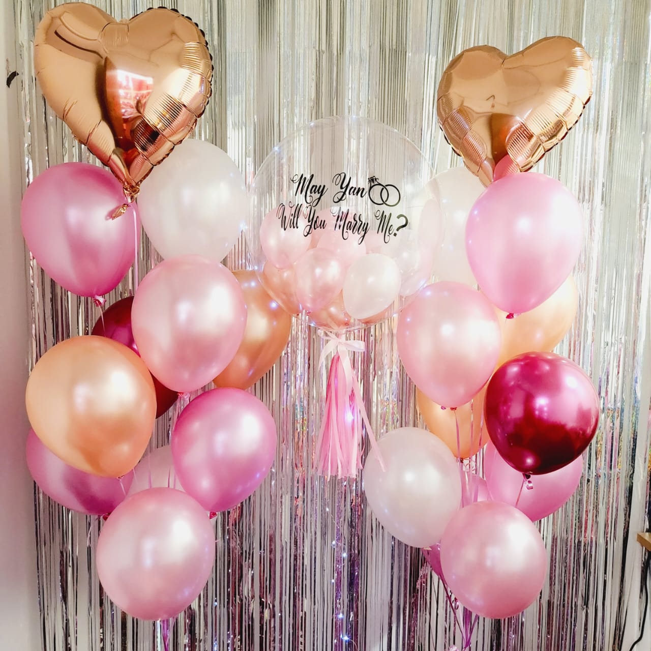 24“ SWEETIE LOVE BUBBLE BALLOON